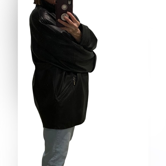 VALERIE STEVENS LAMB LEATHER JACKET - Picture 5 of 16